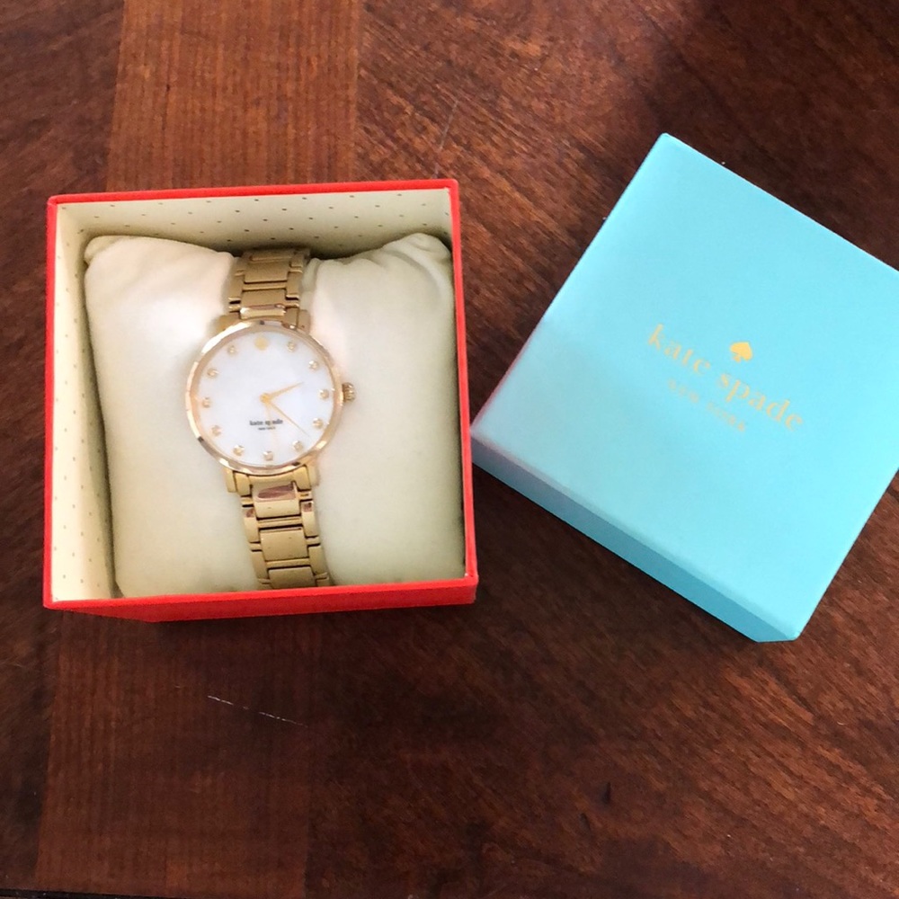 Used Kate Spade gold link watch